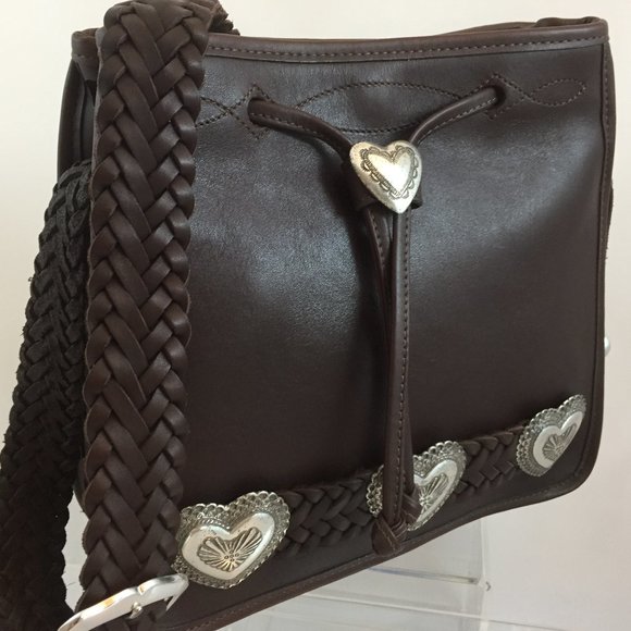 Brighton Handbags - Brighton Vintage Heart Concha Bag NWOT